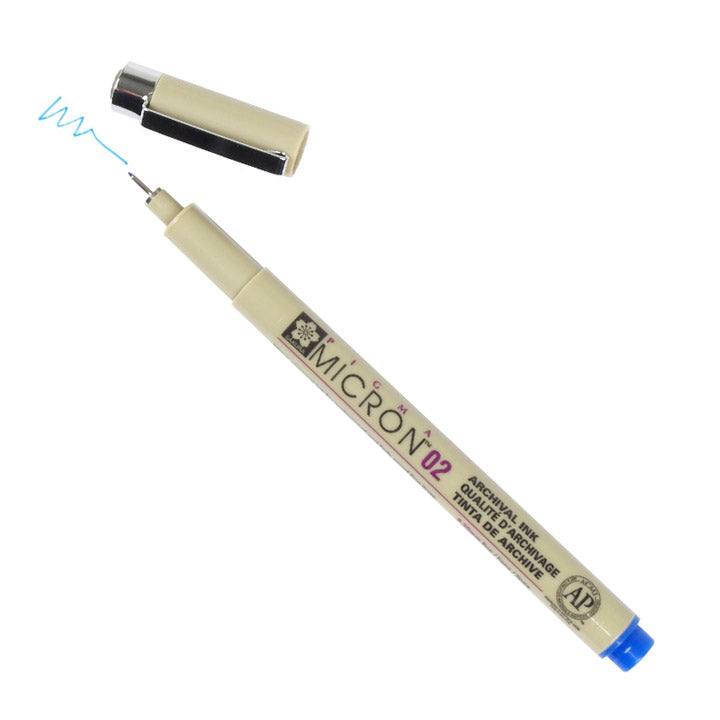 SAKURA műszaki rajztoll Pigma Micron KÉK (2)