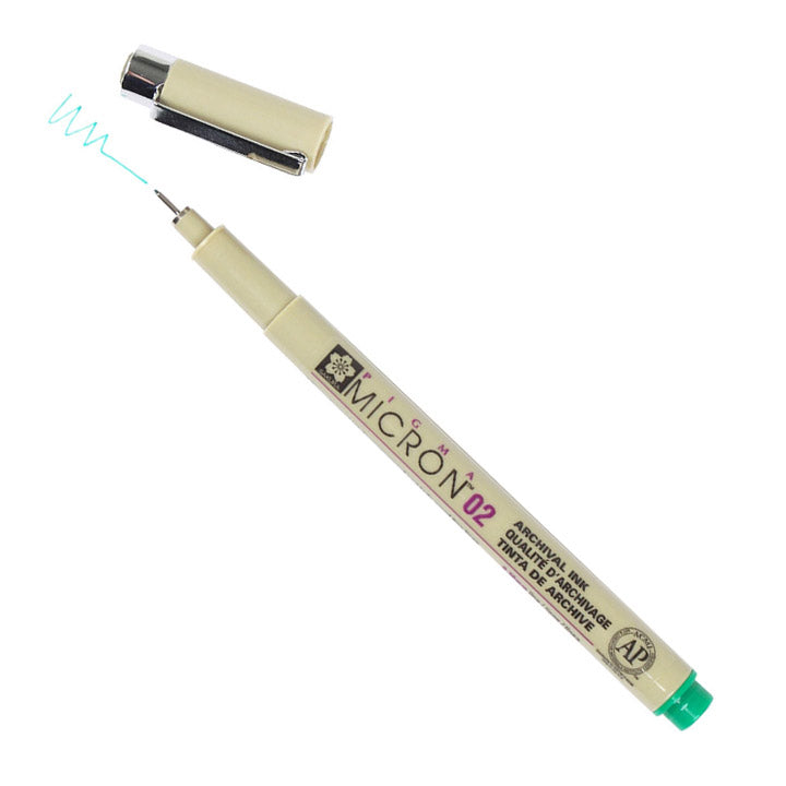SAKURA műszaki rajztoll Pigma Micron ZÖLD