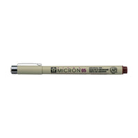 Sakura Pigma Micron 05 tűfilc 0,45 mm – 6 darabos színes készlet – Burgundi