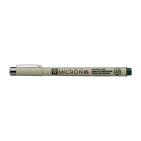Sakura Pigma Micron 05 tűfilc 0,45 mm – 6 darabos színes készlet – Vadászzöld