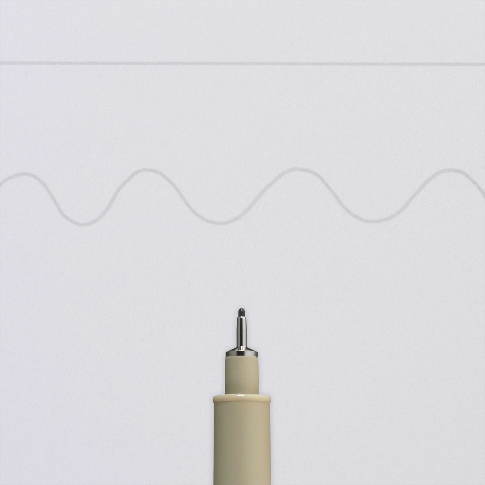 Sakura Pigma Micron 05 tűfilc 0,45 mm – 6 darabos színes készlet – Világos hidegszürke