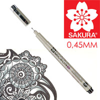 SAKURA Pigma Micron műszaki rajztoll BLACK (7)