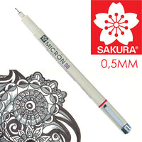 SAKURA Pigma Micron műszaki rajztoll BLACK (8)