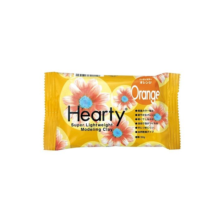 Ultrakönnyű önkeményedő agyag Szívós Padico 50 g – narancs