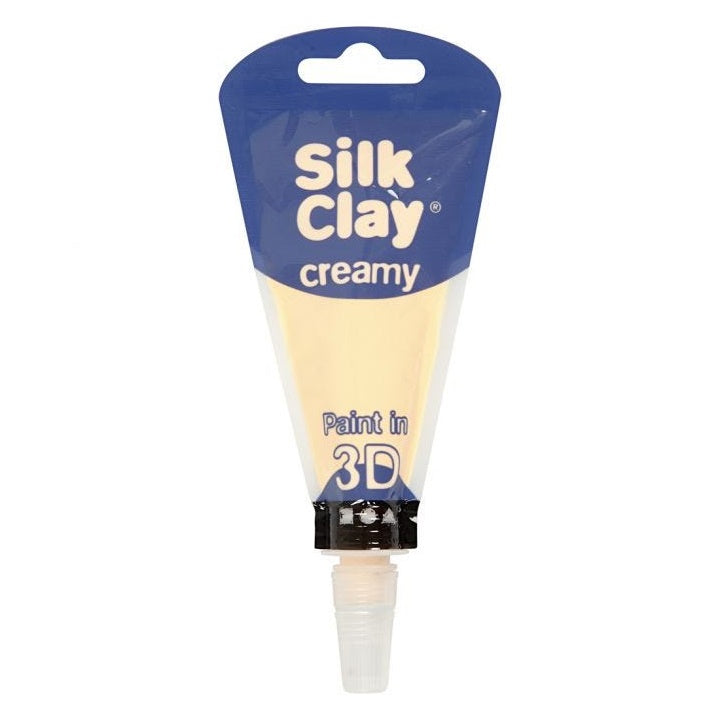 Önkeményedő krémes massza Silk Clay 3D – beige