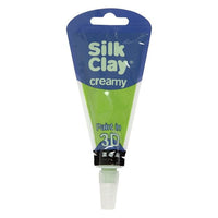 Önkeményedő krémes massza Silk Clay 3D – light green