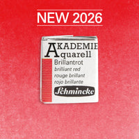Schmincke AKADEMIE akvarellfesték 1/2 szilke - Golden pink – 337 Ragyogó vörös