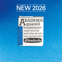 Schmincke AKADEMIE akvarellfesték 1/2 szilke - Golden pink – 405 Kobaltkék imitáció