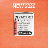 Schmincke AKADEMIE akvarellfesték 1/2 szilke - Golden pink – 951 Neon narancs