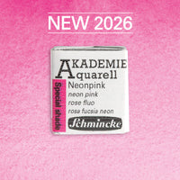 Schmincke AKADEMIE akvarellfesték 1/2 szilke - Golden pink – 952 Neon rózsaszín
