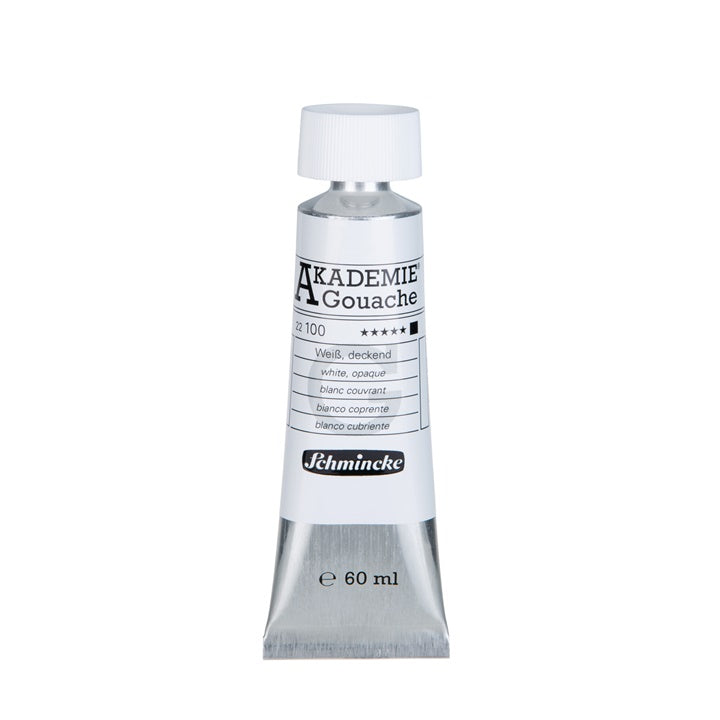 Schmincke AKADEMIE gouache festék tubusban 60 ml – 100 fehér opaque