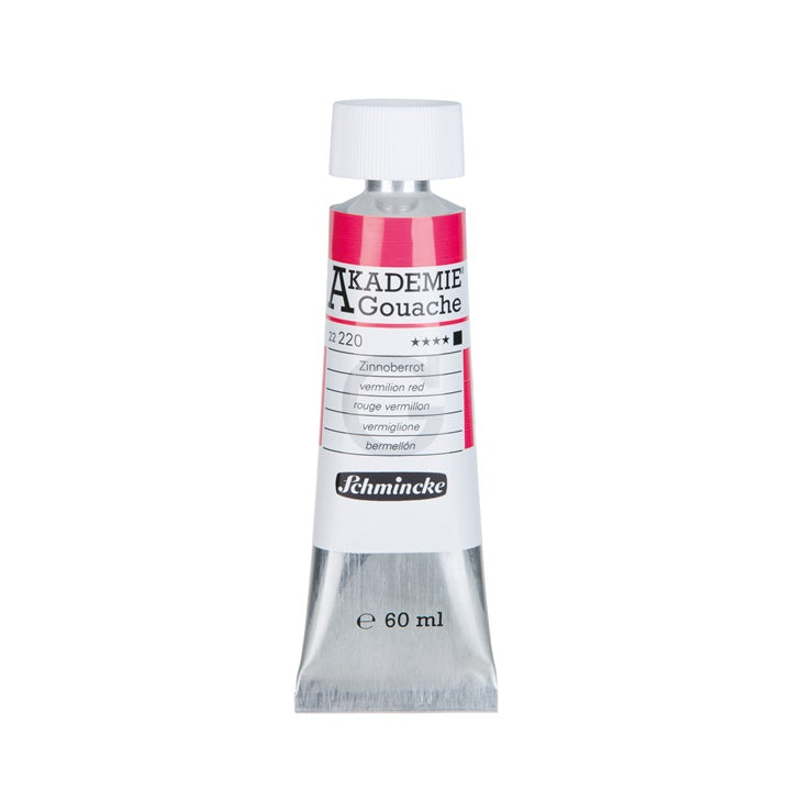 Schmincke AKADEMIE gouache festék tubusban 60 ml – 220 cinóbervörös
