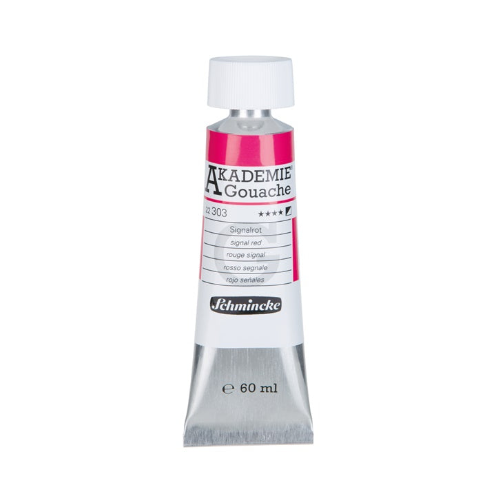 Schmincke AKADEMIE gouache festék tubusban 60 ml – 303 szignálvörös