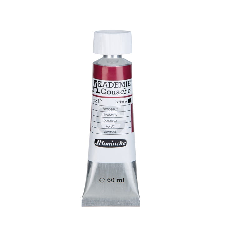 Schmincke AKADEMIE gouache festék tubusban 60 ml – 312 bordó