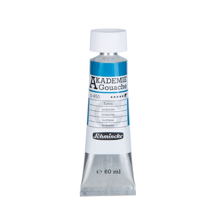 Schmincke AKADEMIE gouache festék tubusban 60 ml – 450 türkiz
