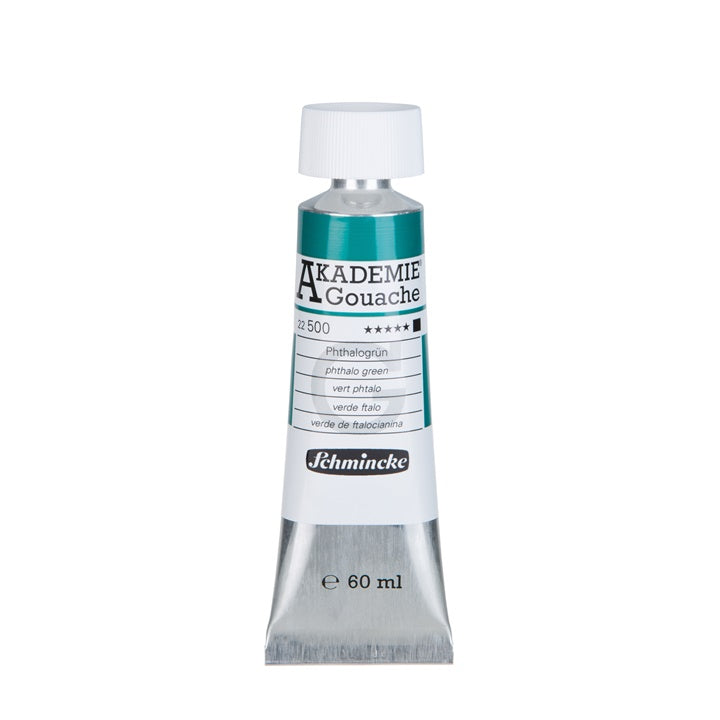 Schmincke AKADEMIE gouache festék tubusban 60 ml – 500 ftalo zöld