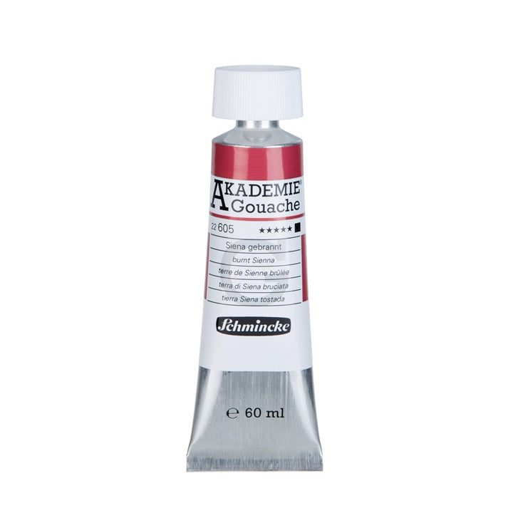 Schmincke AKADEMIE gouache festék tubusban 60 ml – 605 égetett sienna