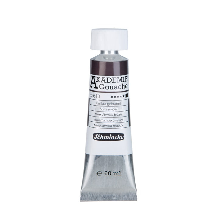 Schmincke AKADEMIE gouache festék tubusban 60 ml – 610 égetett umbra