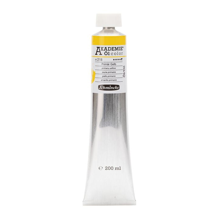 Schmincke AKADEMIE olajfestékek 200 ml | különböző színek - primér sárga