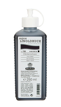 Schmincke aqua-LINOPRINT linómetsző festék 250 ml – 735 Elefántcsontfekete
