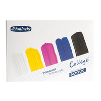 Schmincke College Acrylic akrilfesték készlet – 5 x 75 ml, alapszínek