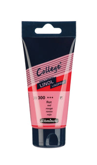 Schmincke College Linol linómetsző festék 75 ml – 300 Piros