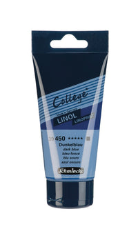 Schmincke College Linol linómetsző festék 75 ml – 450 Sötétkék