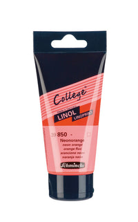 Schmincke College Linol linómetsző festék 75 ml – 850 Neon narancs