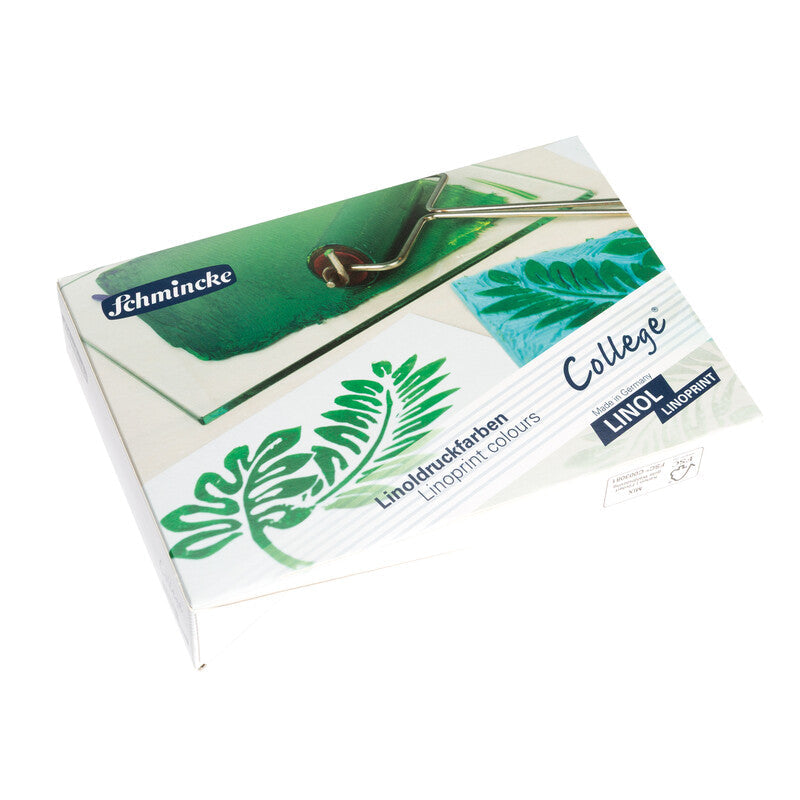 Schmincke College Linol linometsző festék készlet, 5 x 75 ml, alapszínek
