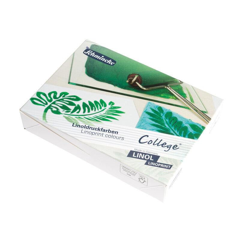 Schmincke College Linol linometsző festék készlet, 5 x 75 ml, alapszínek