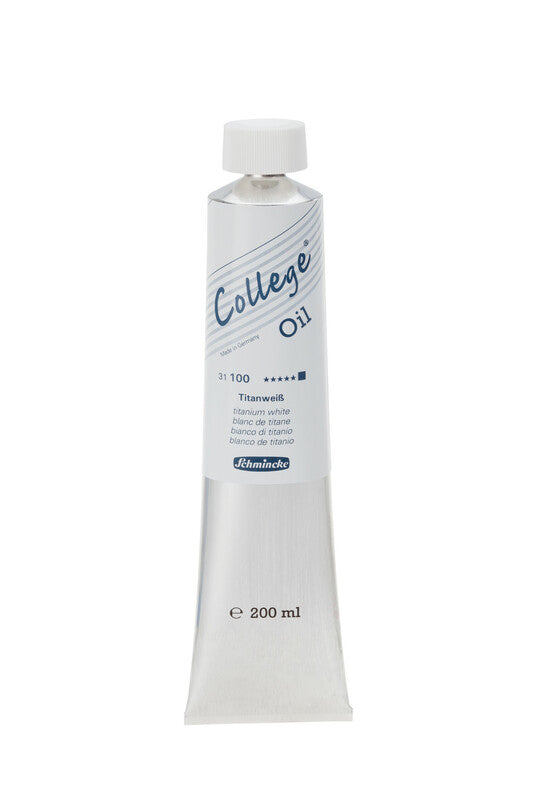 Schmincke College Oil olajfesték 200 ml – 100 Titánfehér