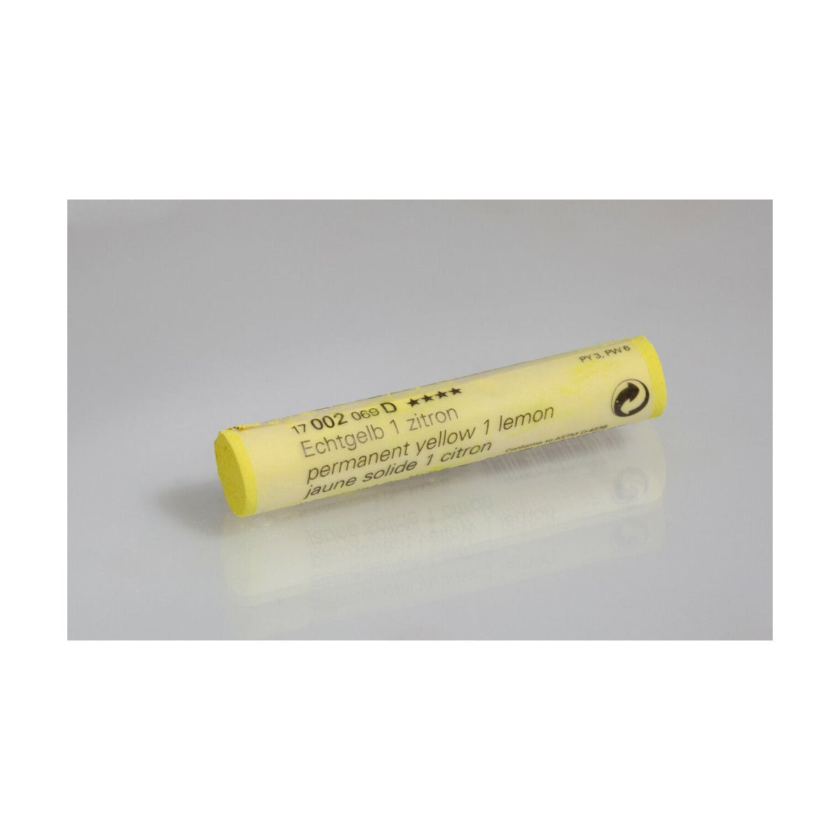Schmincke FINEST EXTRA-SOFT porpasztell – 1. széria – 002 D permanent yellow 1 lemon