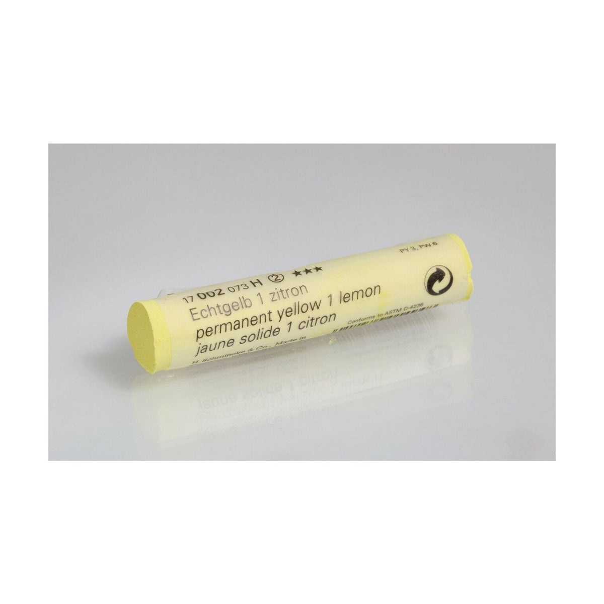 Schmincke FINEST EXTRA-SOFT porpasztell – 1. széria – 002 H permanent yellow 1 lemon