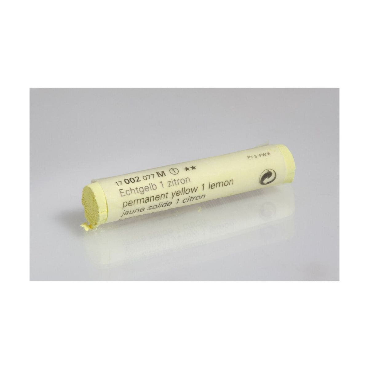 Schmincke FINEST EXTRA-SOFT porpasztell – 1. széria – 002 M permanent yellow 1 lemon