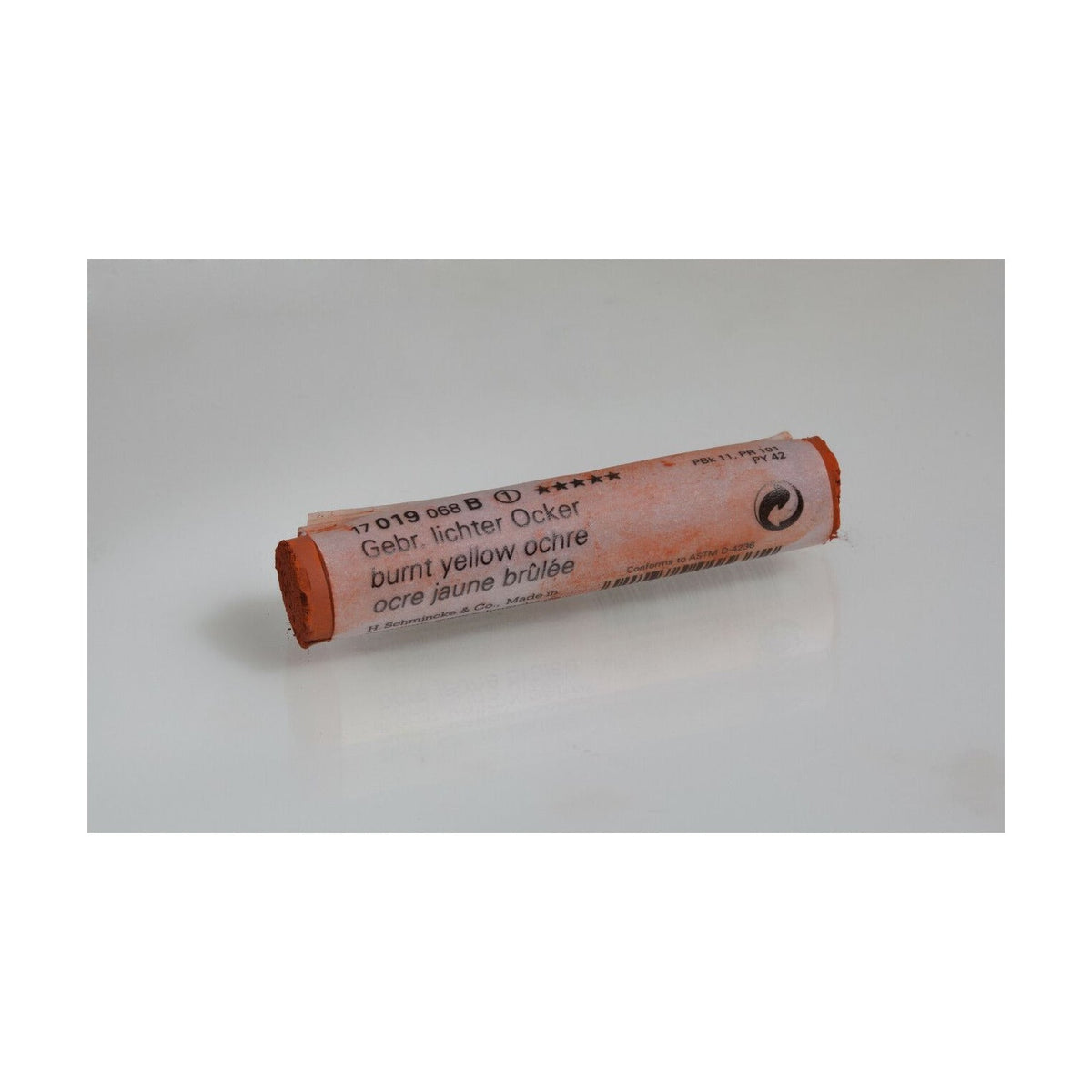 Schmincke FINEST EXTRA-SOFT porpasztell – 1. széria – 019 B burnt yellow ochre