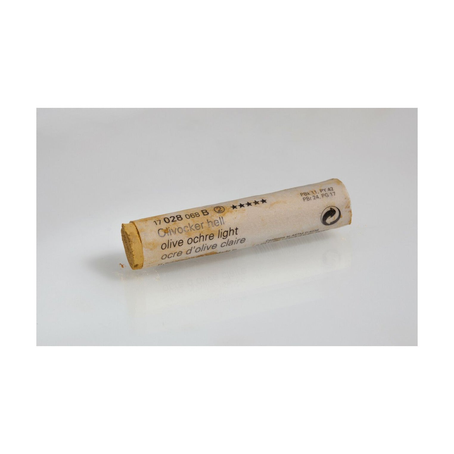 Schmincke FINEST EXTRA-SOFT porpasztell – 1. széria – 028 B olive ochre light
