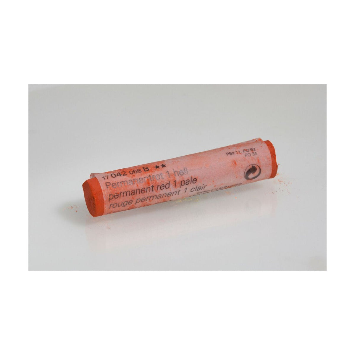 Schmincke FINEST EXTRA-SOFT porpasztell – 1. széria – 042 B permanent red 1 pale