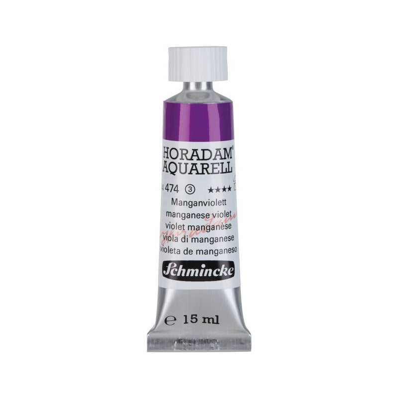Schmincke Horadam akvarellfesték tubusban 15 ml - Onetz – 474 Mangánibolya