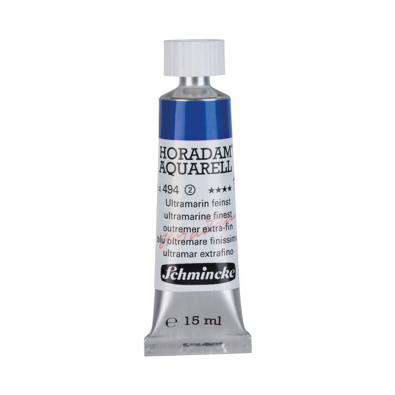 Schmincke Horadam akvarellfesték tubusban 15 ml - Onetz – 494 Legfinomabb ultramarin