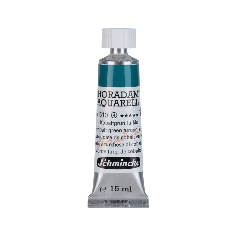 Schmincke Horadam akvarellfesték tubusban 15 ml - Onetz – 510 Kobalt zöld türkiz
