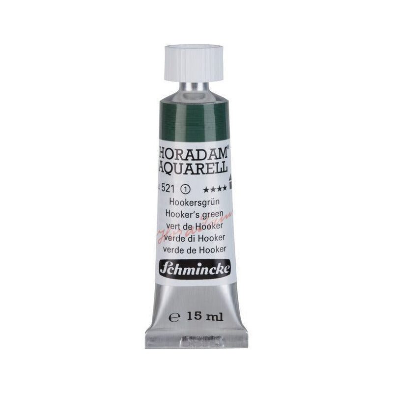 Schmincke Horadam akvarellfesték tubusban 15 ml - Onetz – 521 Hooker-zöld