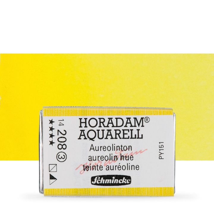 Schmincke Horadam akvarell festékek – 208 Aureolin Hue