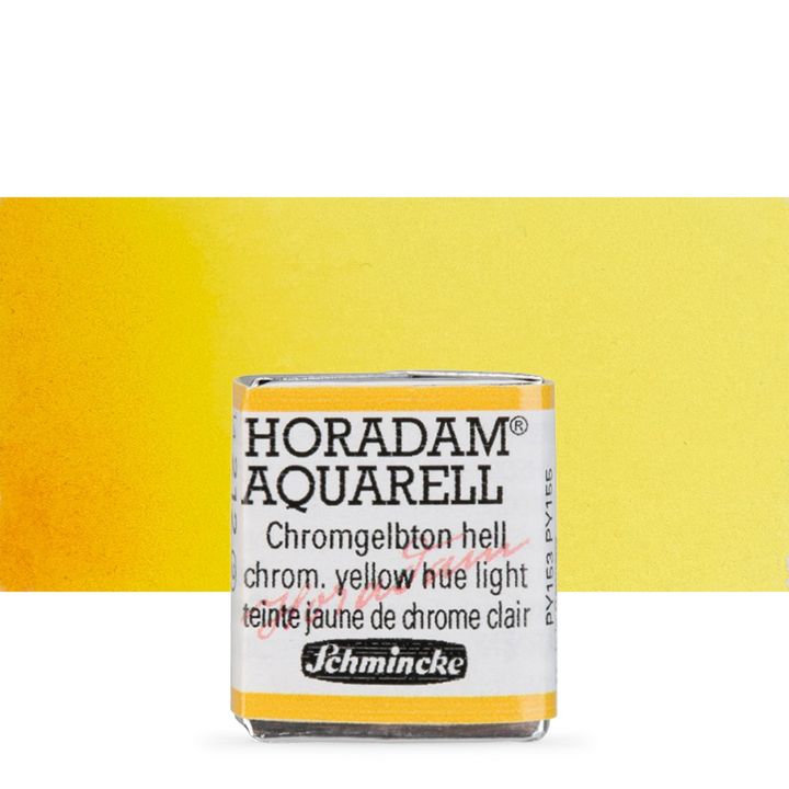 Schmincke Horadam akvarell festékek – 212 Chromium Yellow Hue Light