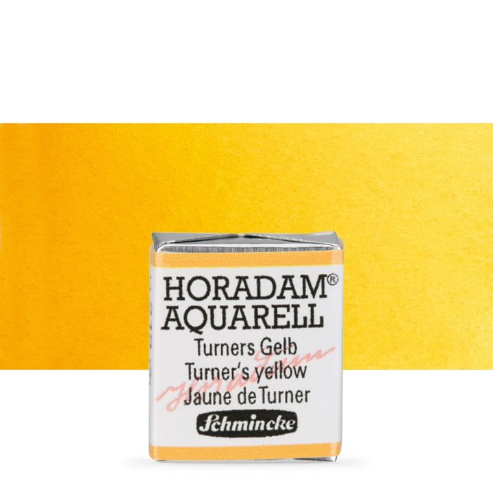 Schmincke Horadam akvarell festékek – 219 Turner`S Yellow