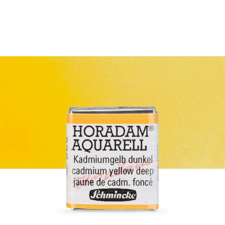 Schmincke Horadam akvarell festékek – 226 Cadmium Yellow Deep