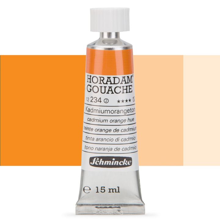 Schmincke Horadam Gouache 15ml – 234 Cadmium Orange Hue