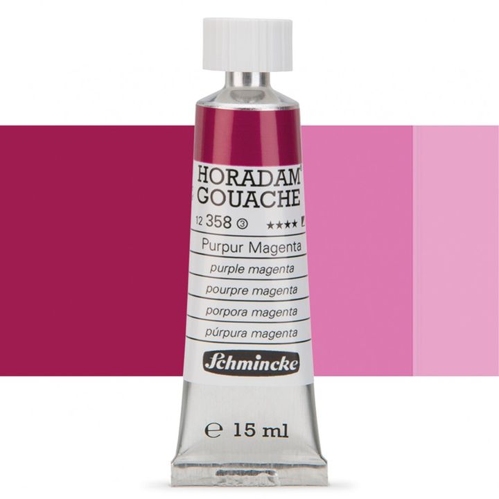 Schmincke Horadam Gouache 15ml – 358 Purple Magenta