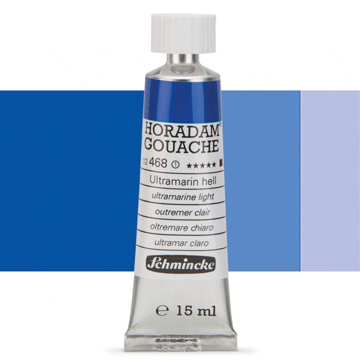 Schmincke Horadam Gouache 15ml – 468 Ultramarine Light