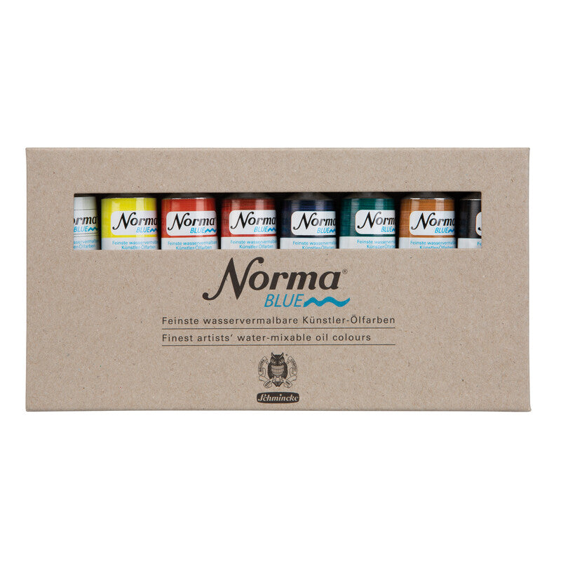 Schmincke NORMA Blue kartondobozos készlet, 8 x 35 ml