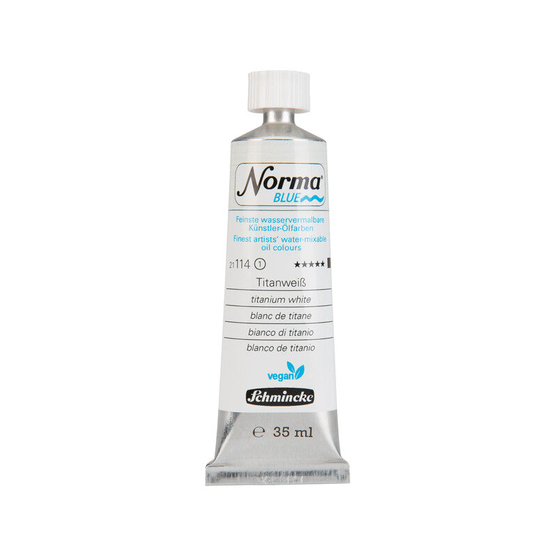 Schmincke Norma Blue olajfesték 35 ml – 114 Titánfehér